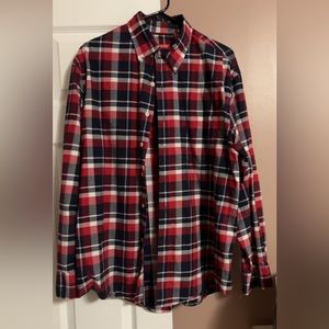 Mans izod dress shirt size large